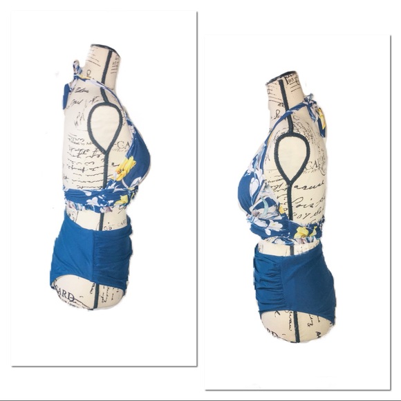 •LAST 1•NWT CupShe Floral High Waist Bikini• - Picture 5 of 8